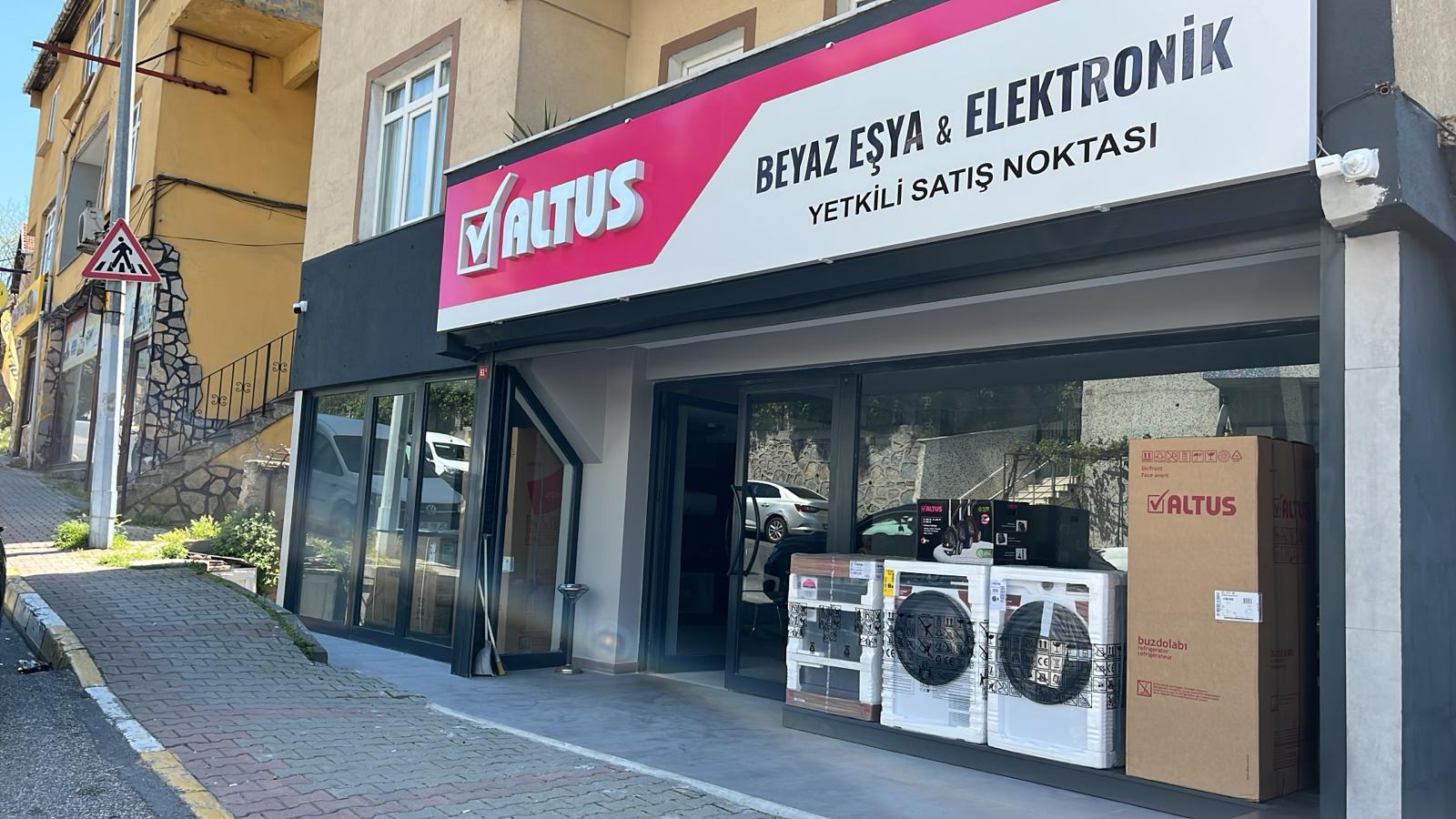 Başer Altus yetkili satış noktası dış cephe